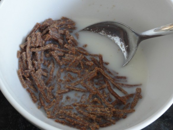 All-Bran and skimmed milk