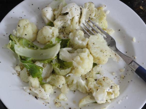 Seasoned cauliflower