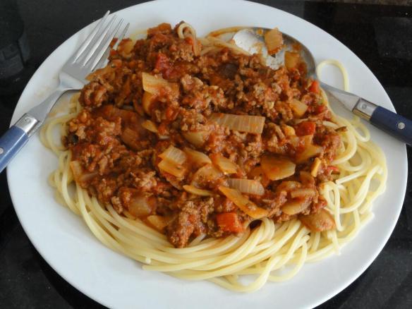 Spaghetti bolognese