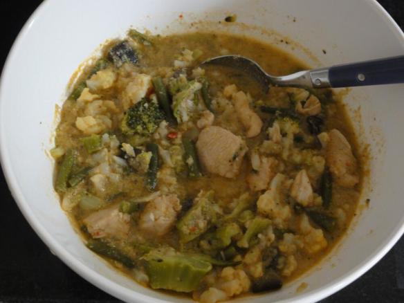 Thai chicken curry